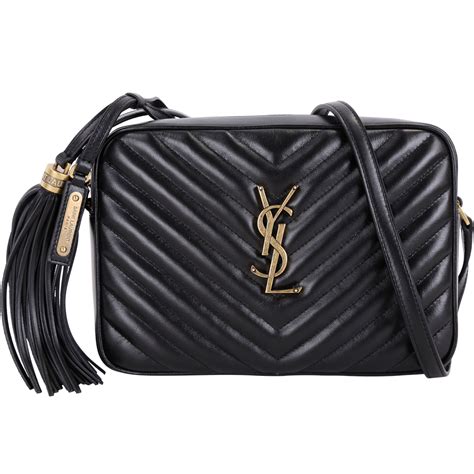 ysl 流蘇 相機 包|YSL 聖羅蘭 SAINT LAURENT V字縫線魚子醬牛皮金屬LOGO流 .